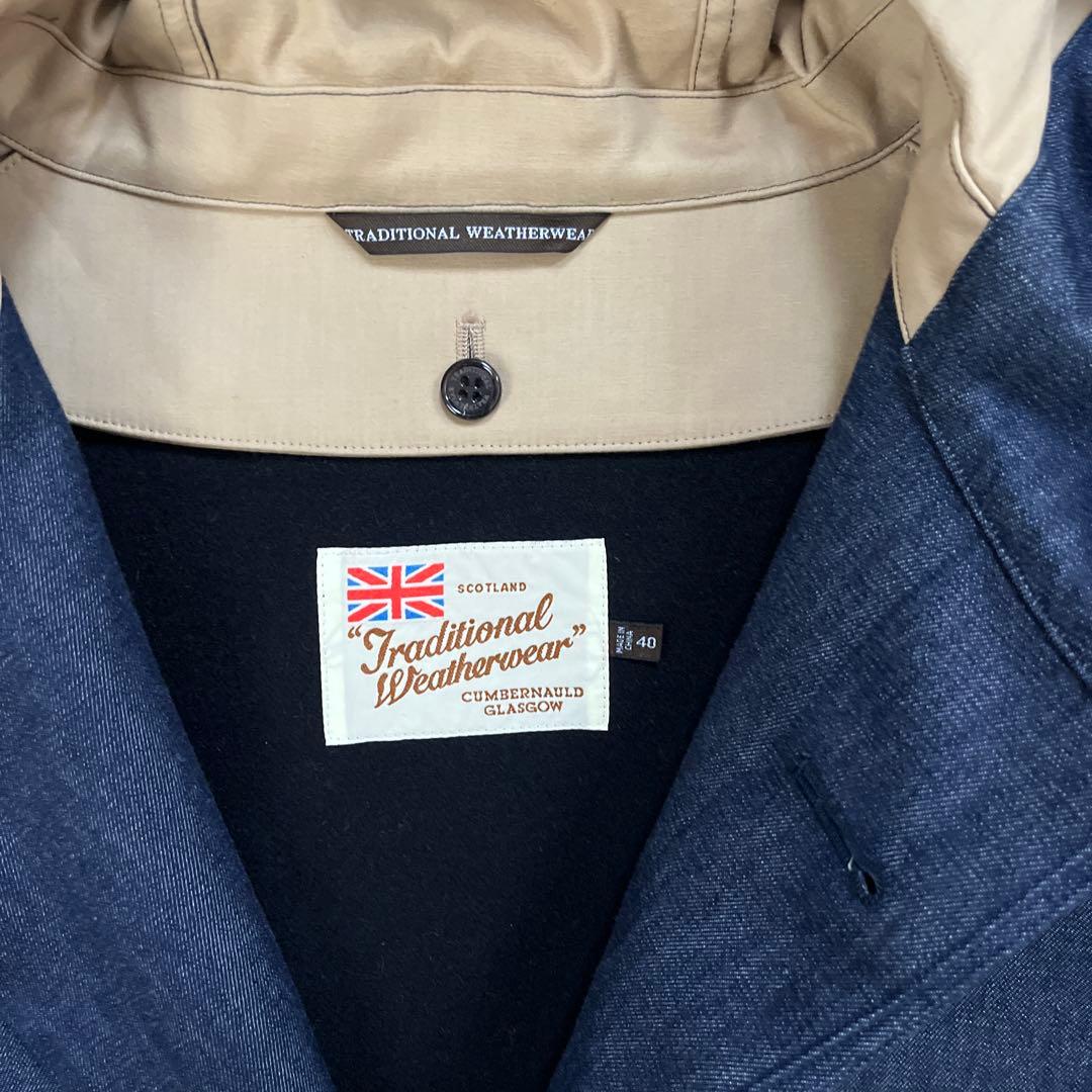 Traditional Whetherwear ステンカラーコート サイズ40