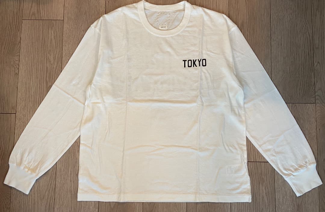 VISVIM/ヴィズヴィム JUMBO TEE L/S ‘TOKYO’