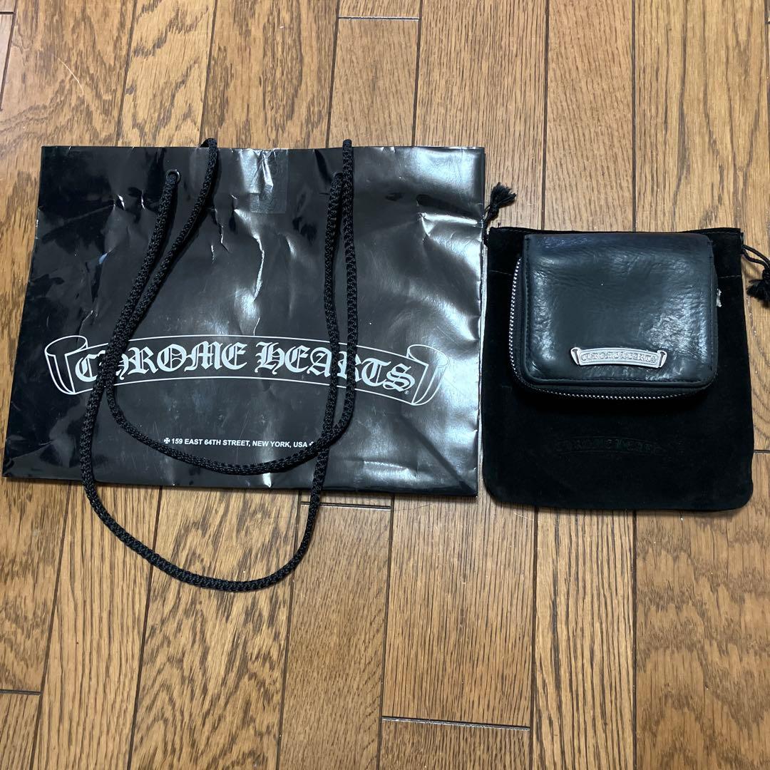 クロムハーツウォレットSQ ZIP BILL （ファスナーヘッドタガー無し）