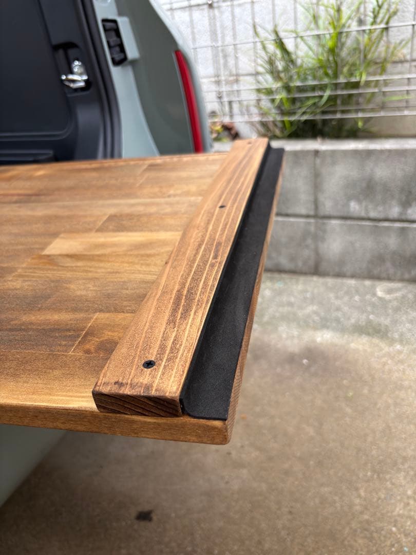 新型シエンタ10系専用 ラゲッジボード ワトコオイル&ウレタンニスコーティング