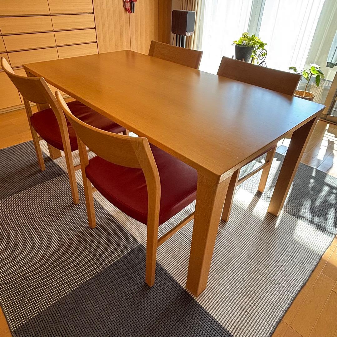 カンディハウス　★ダイニングセット　テーブル　ダイニングチェア４脚セット