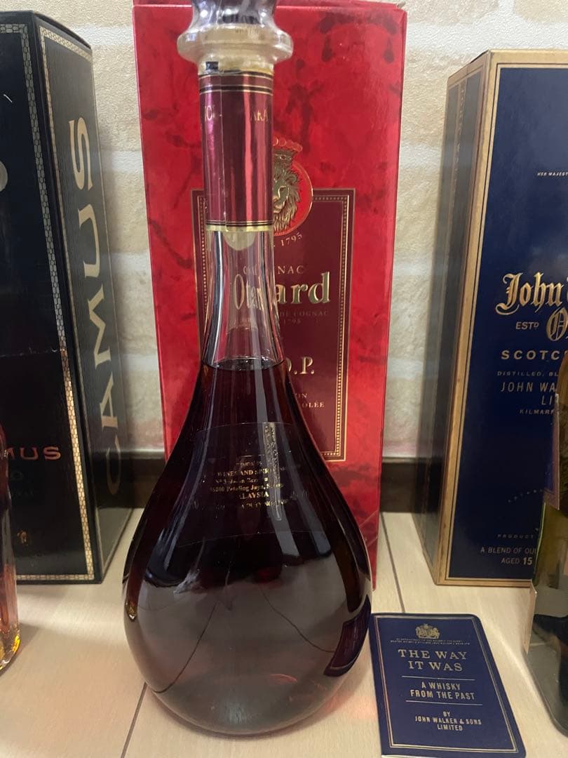 値下げ　希少　ジョニーウォーカー　コニャック