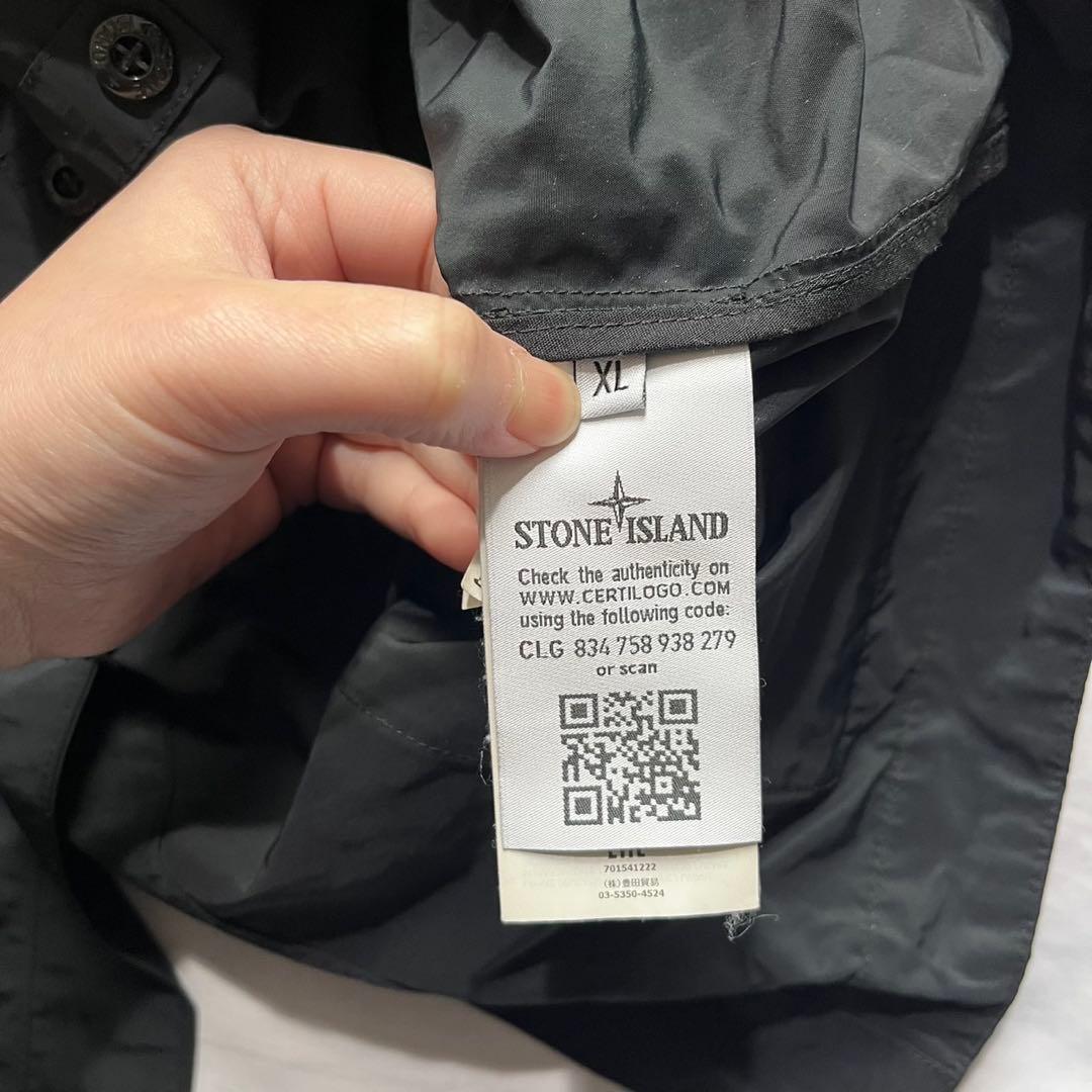 STONE  MICRO REP コート XL ブラック 正規品