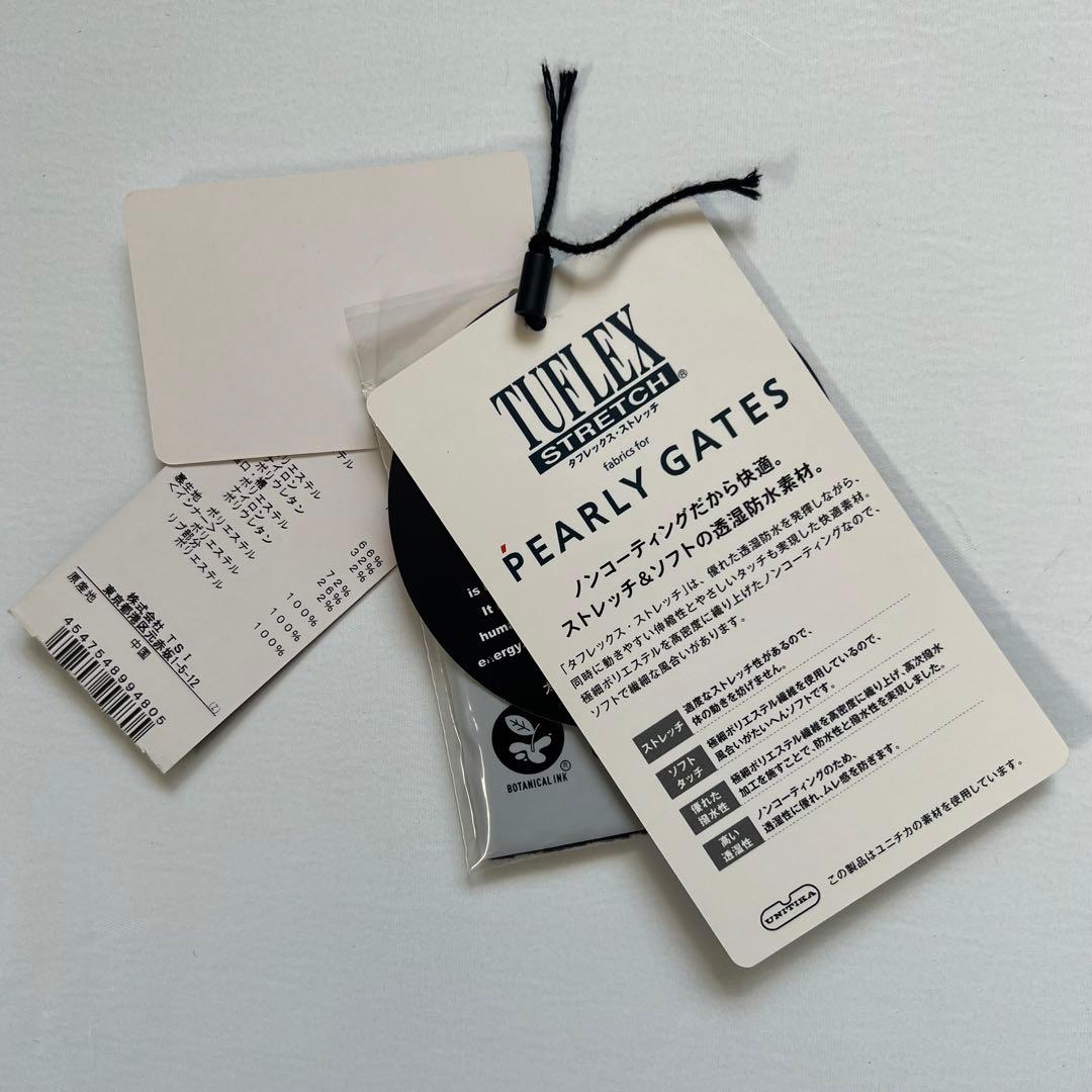 【新品】パーリーゲイツ　セットアップ　異素材mix パーカー　パンツ　メンズ　5