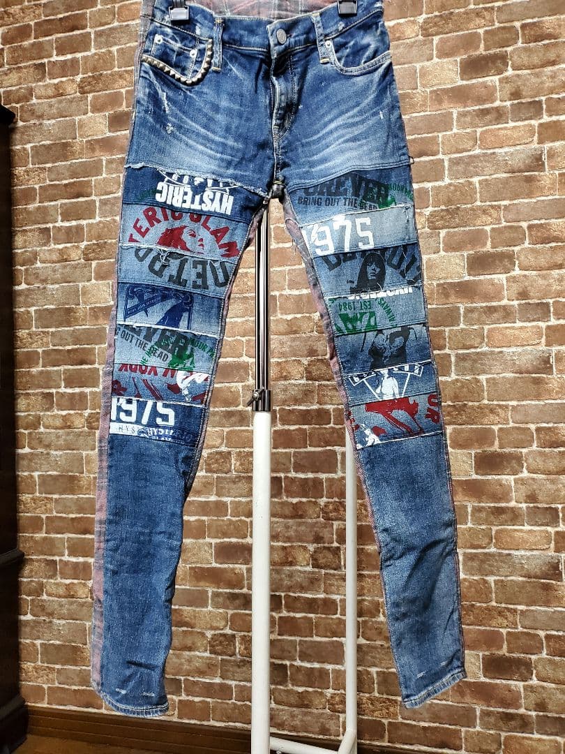 HYSTERIC GLAMOURスキニーデニム