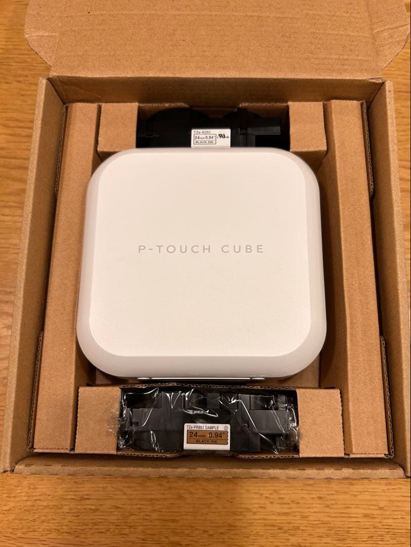 Y⭐︎フォロー割有りです 【美品】P-TOUCH CUBE ラベルプリンタ