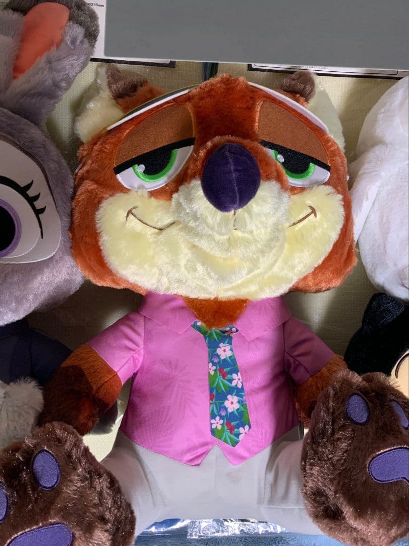 ディズニー　ズートピア2　ニック　ジュディ　ちいかわ　うさぎ　梟　ぬいぐるみ4点