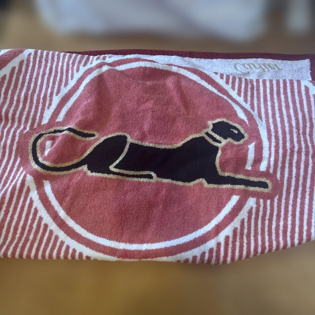 カルティエのバスタオル