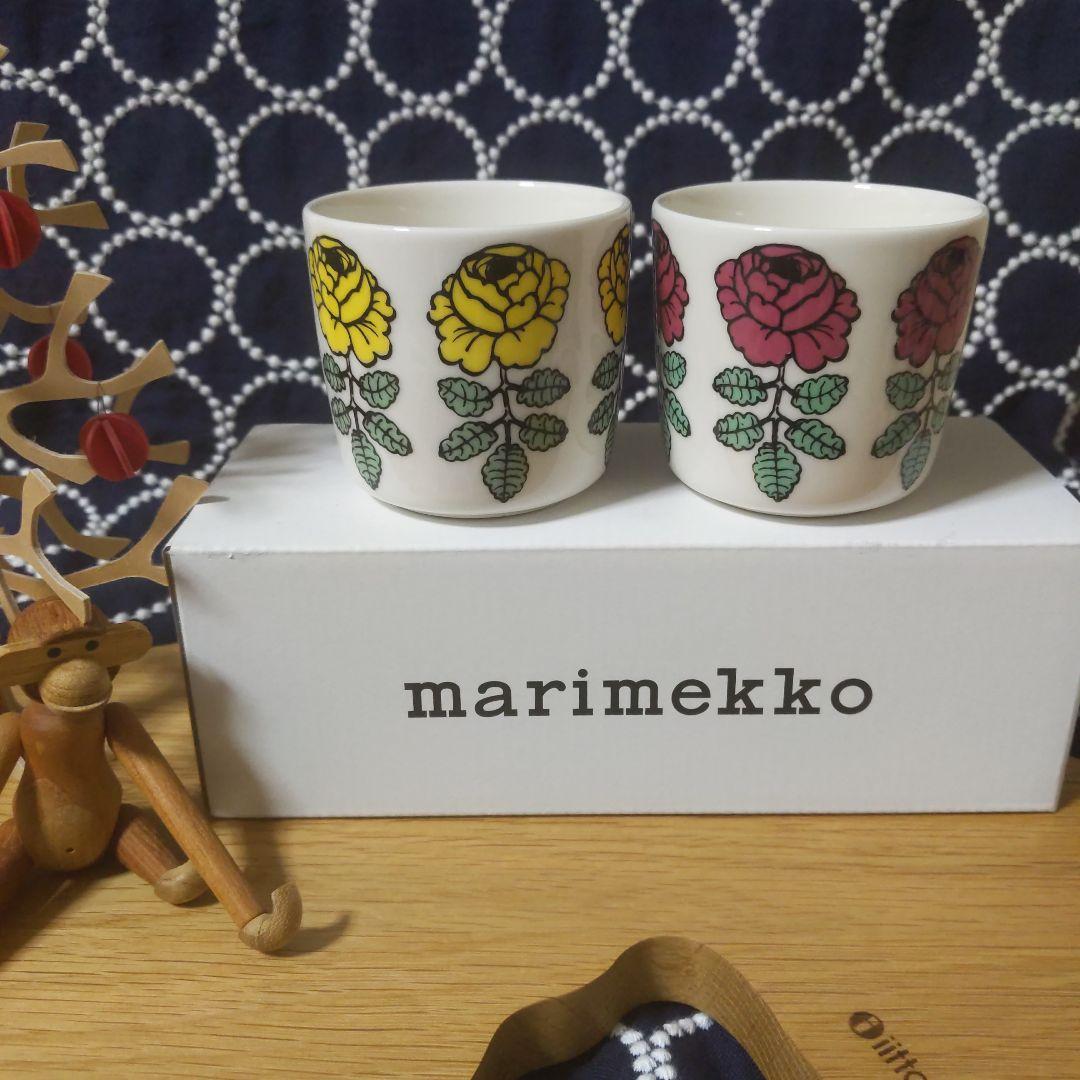 marimekko ラテマグ＆エプロン＆ペーパーナプキン セット