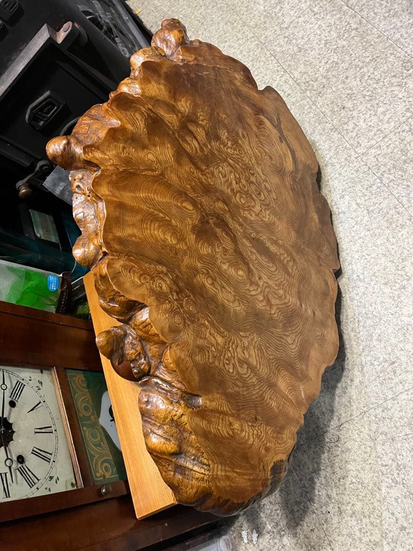 メル82601です 座卓、切り株座卓、一枚板座卓、 一枚板テーブル、切り株