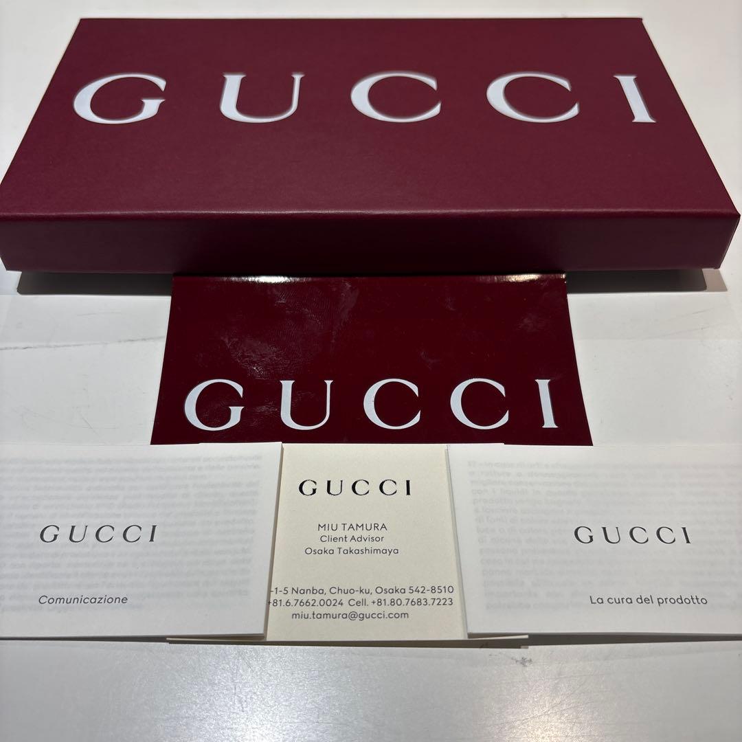 グッチ ジャンボ GG ラウンドファスナー 長財布