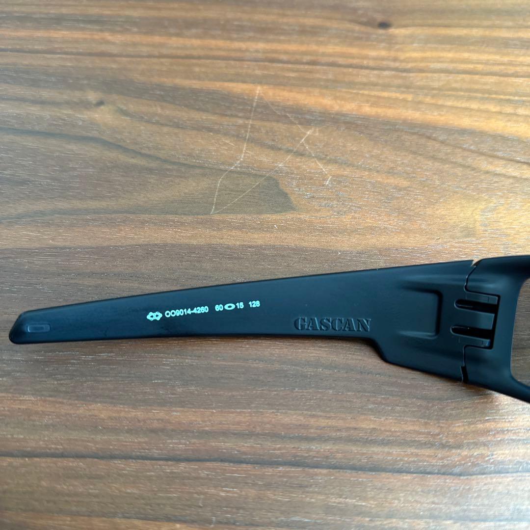 実物 OAKLEY SI GASCAN ブラック