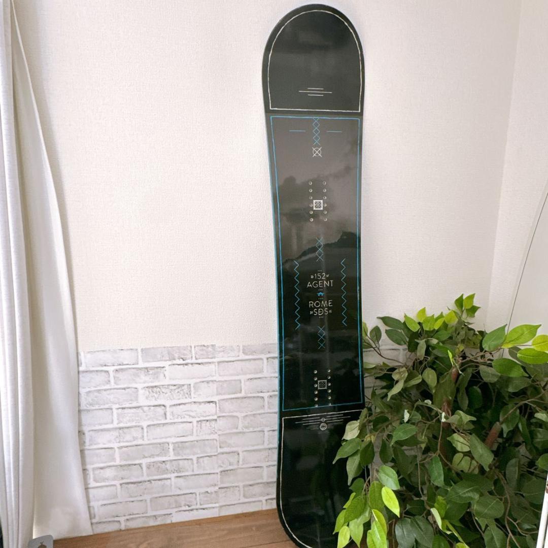 ROME SDS AGENT 152cm スノーボード 板のみ