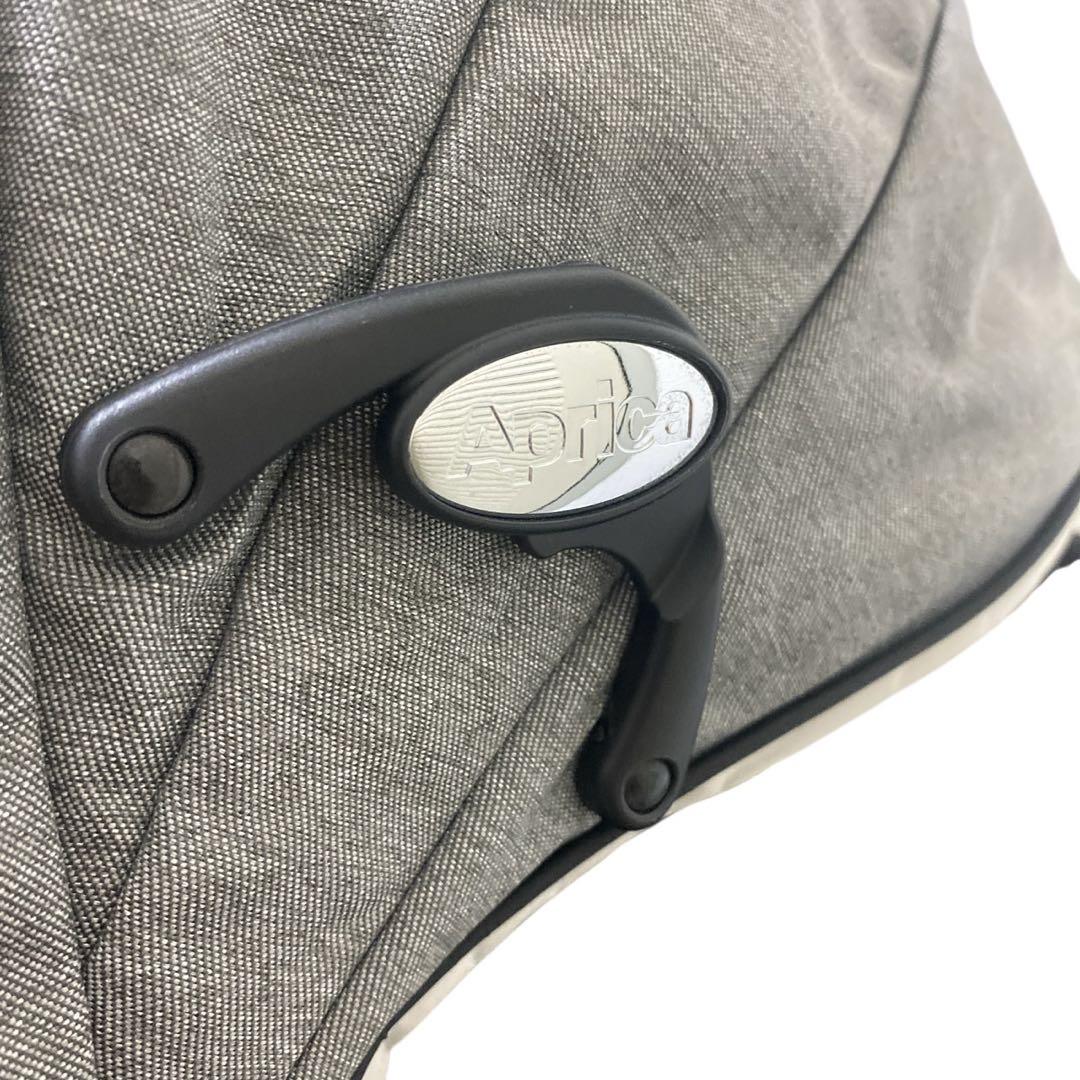 Apricaベビーカー 両対面式 ハンドルレザー ラクーナビッテSF