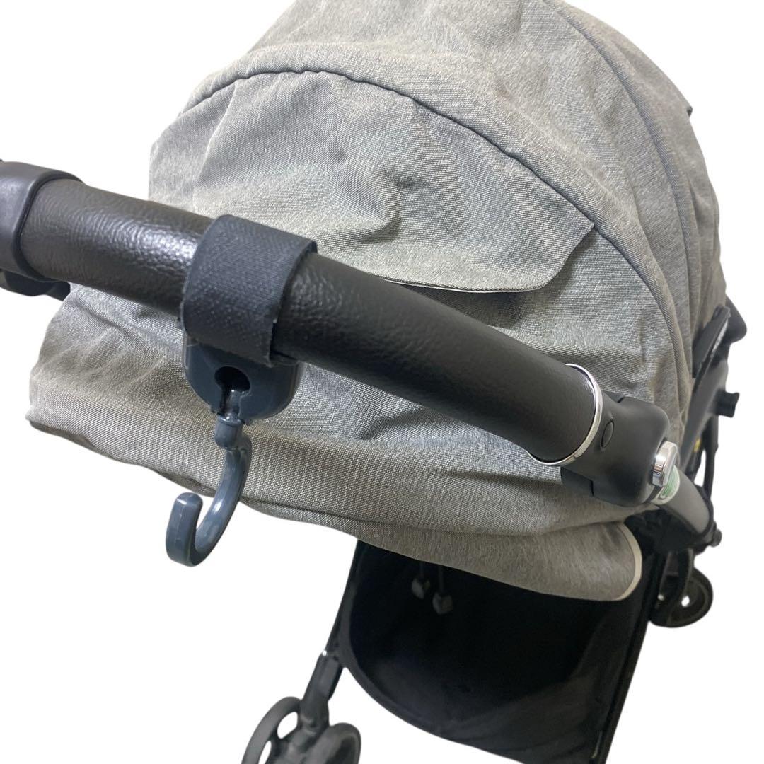 Apricaベビーカー 両対面式 ハンドルレザー ラクーナビッテSF