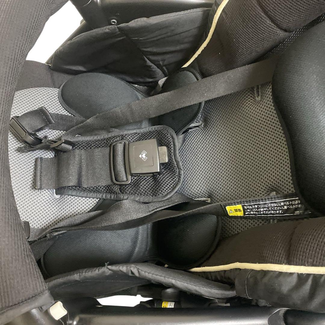 Apricaベビーカー 両対面式 ハンドルレザー ラクーナビッテSF