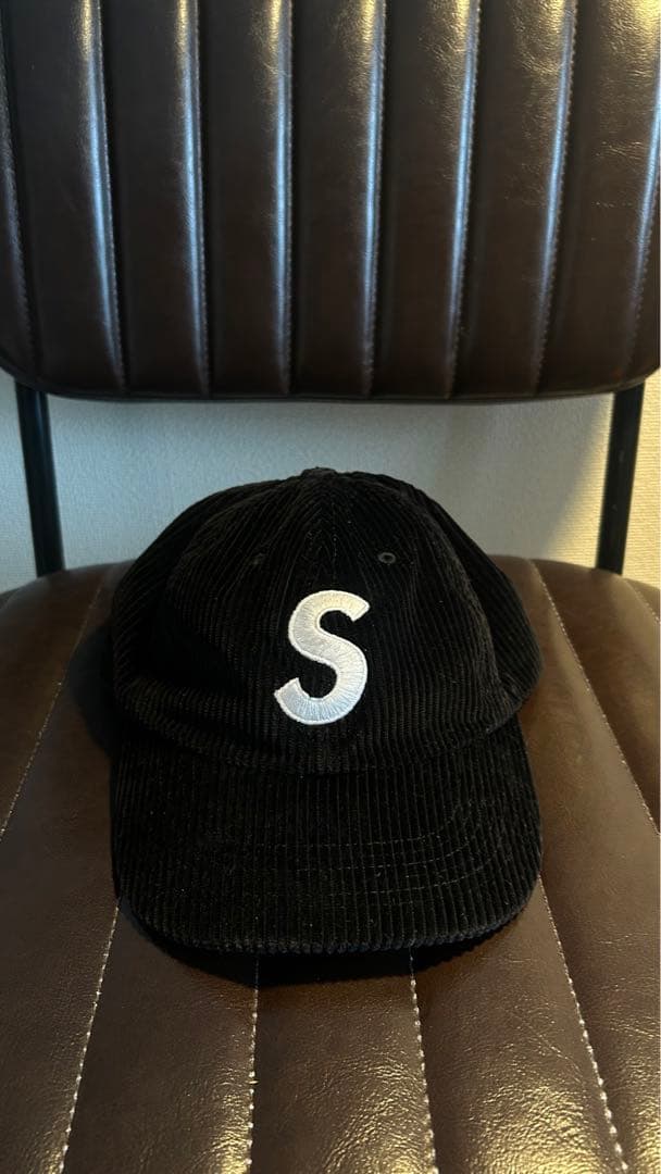 supreme FW23 Sロゴコーデュロイキャップ