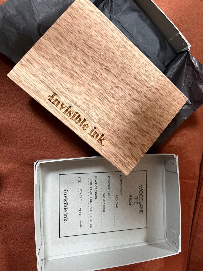 オンライン購入 新品未使用 Invisible ink. WOODLAND