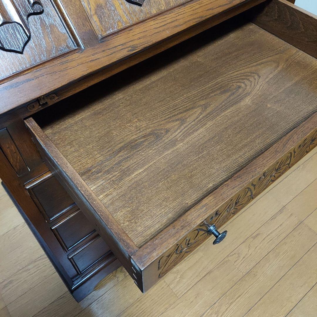 美品　ライティングビューロー　チェスト