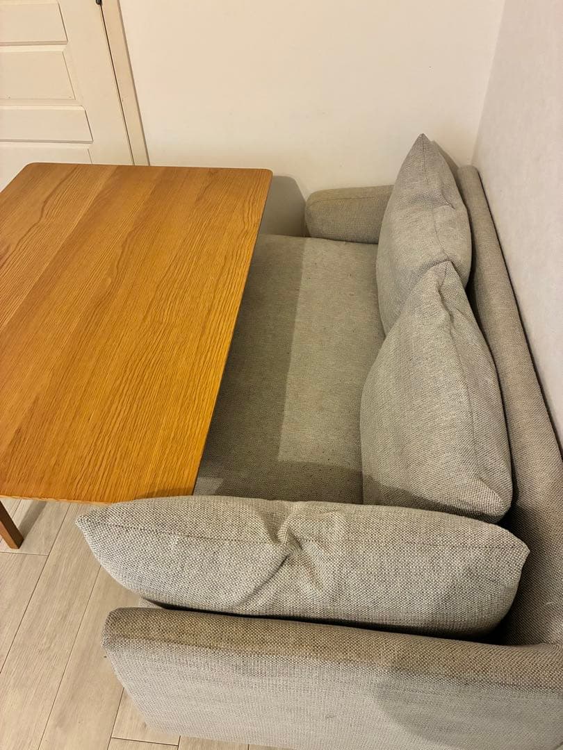 unico　LOMダイニングセットの①テーブル側