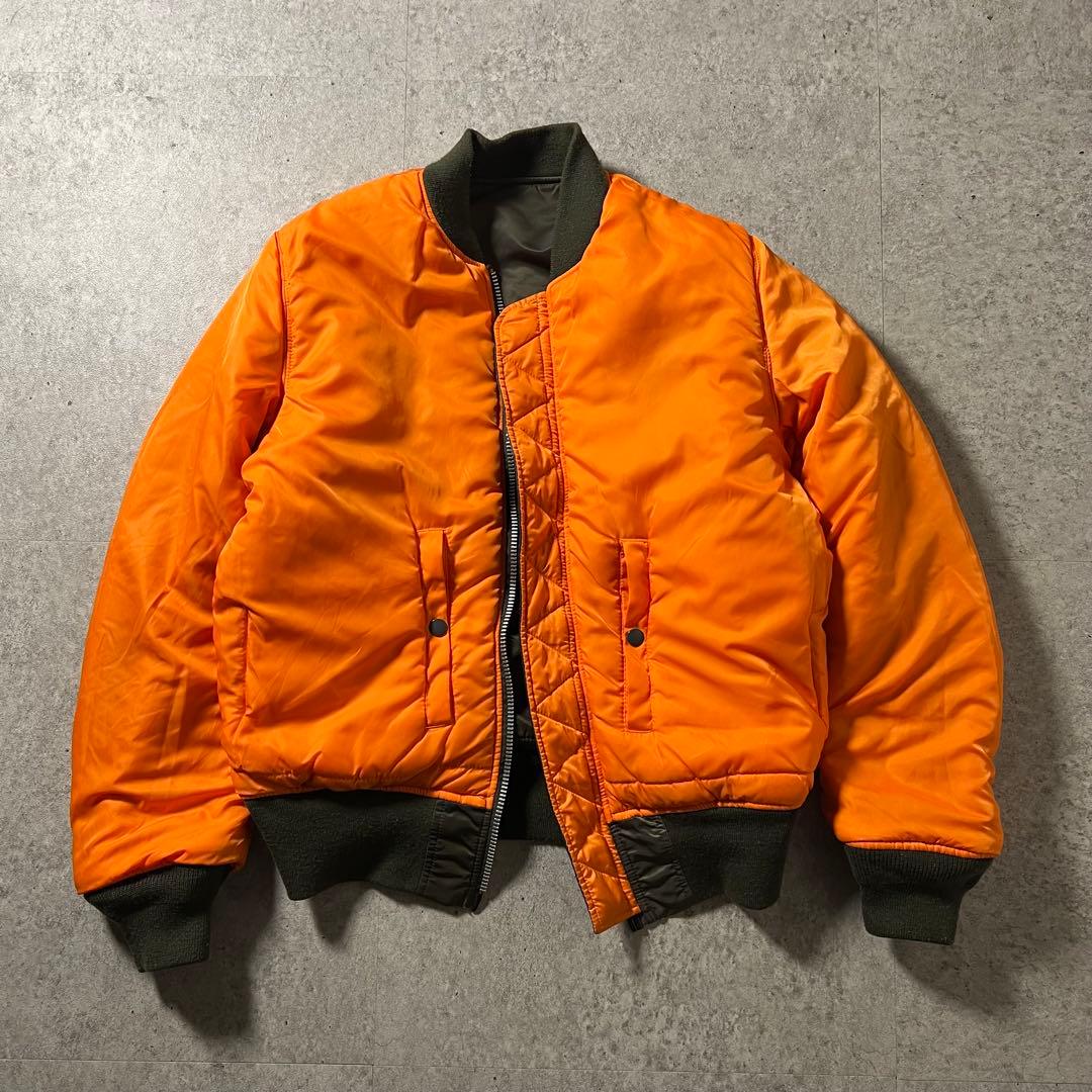 00s アルファインダストリーズ ma-1 リバーシブル ミリタリー