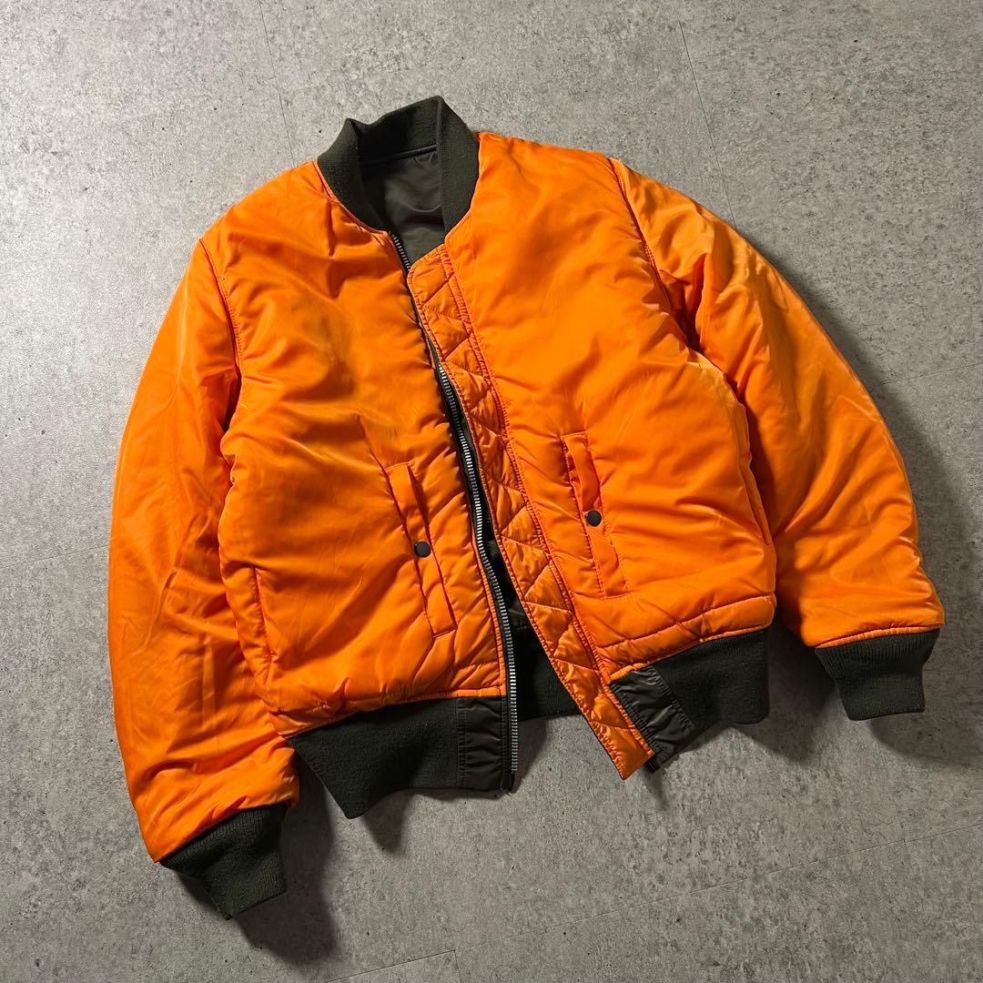 00s アルファインダストリーズ ma-1 リバーシブル ミリタリー