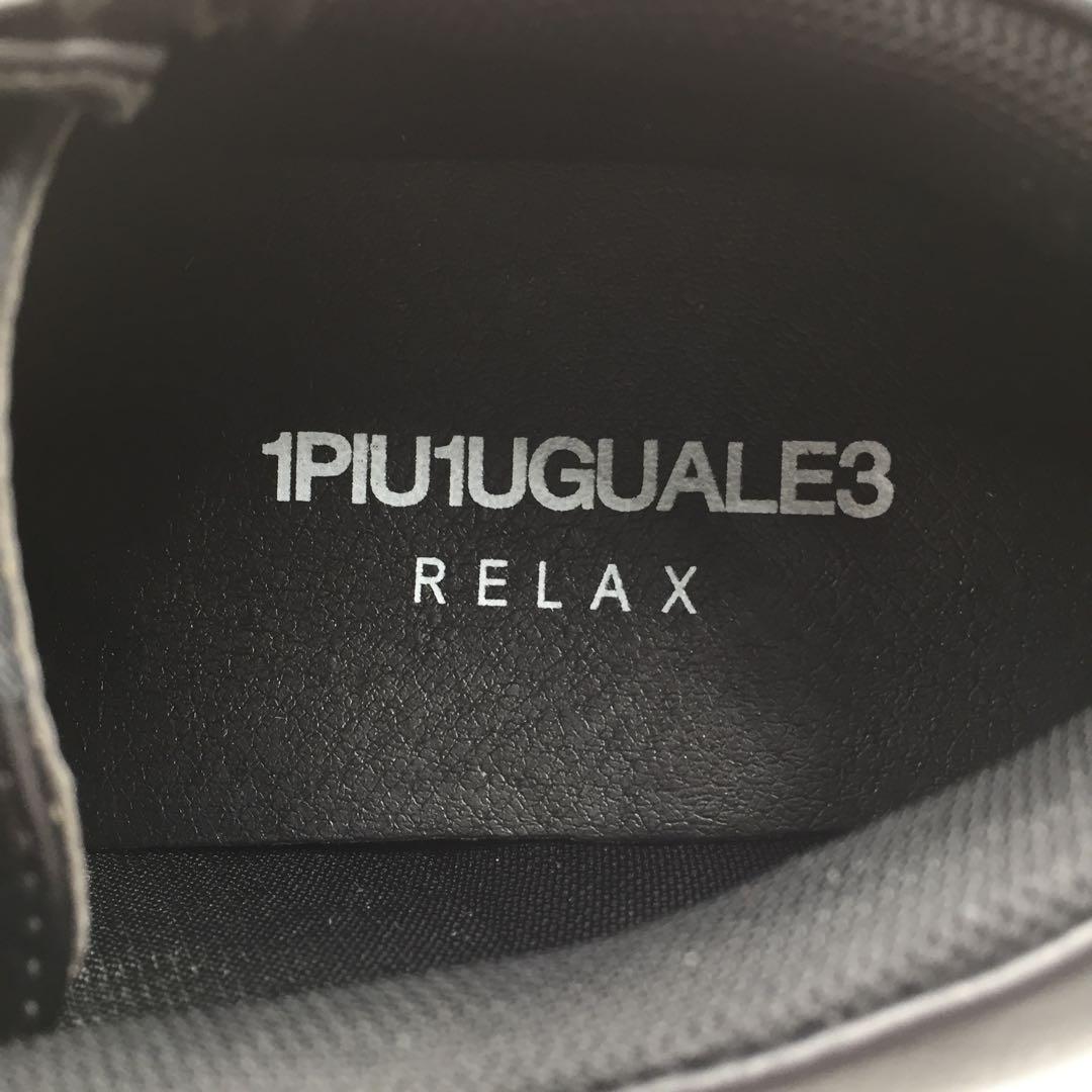 【極美品】1PIU1UGUALE3 RELAX 厚底スニーカー ブラック27cm