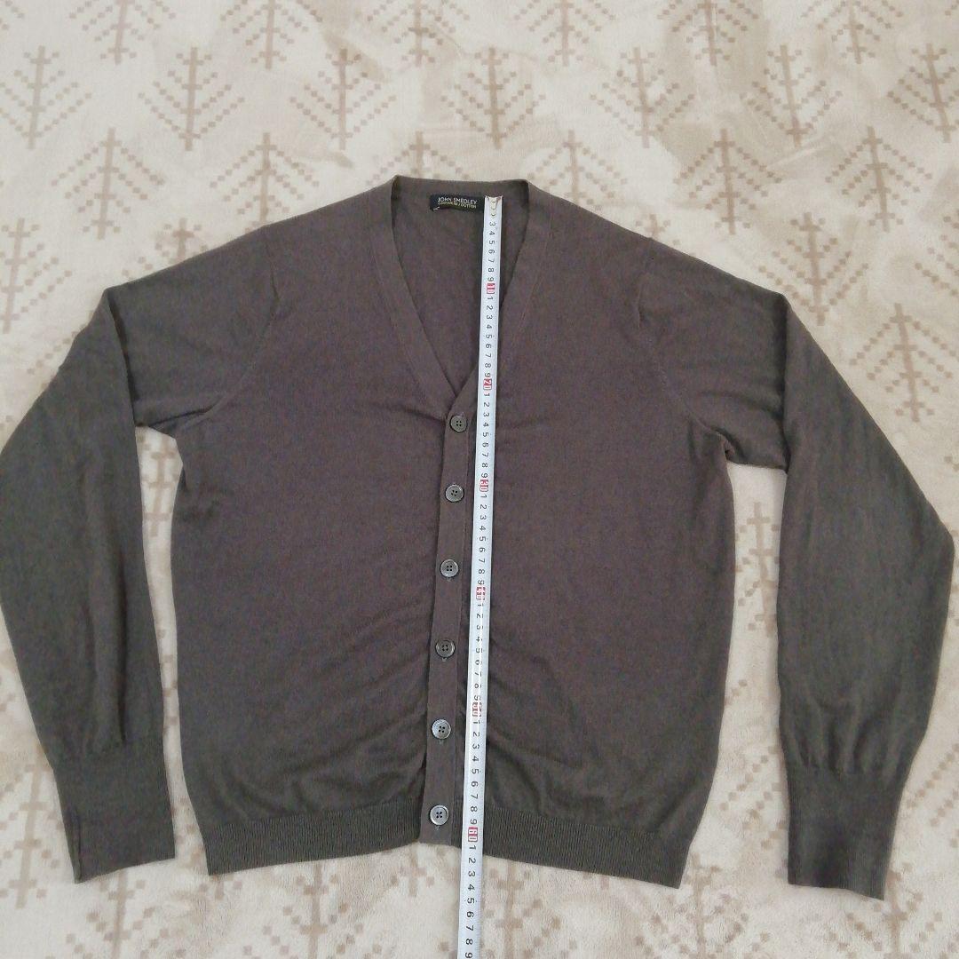 S*k様 JOHN SMEDLEY　カーディガン　カシミヤ50%混