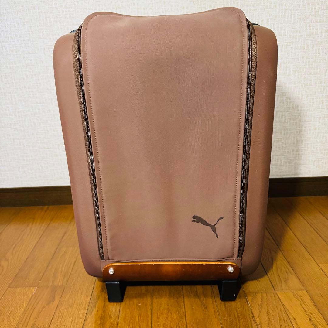 PUMA プーマ　キャリーケース　スーツケース　ブラウン