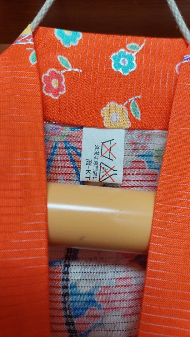 NA110アンティーク子供着物夏用絽綺麗着丈73センチ裄丈40センチ