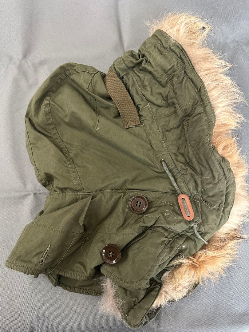 M-51 パーカー用フード　ワイヤー折れ2箇所