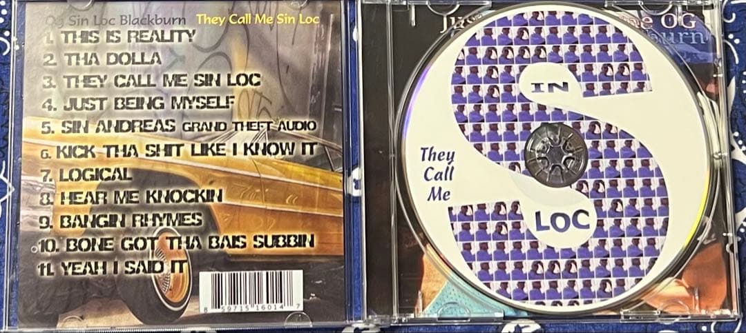 洋楽 They Call Me Sin Loc g-rap g-funk g-luv