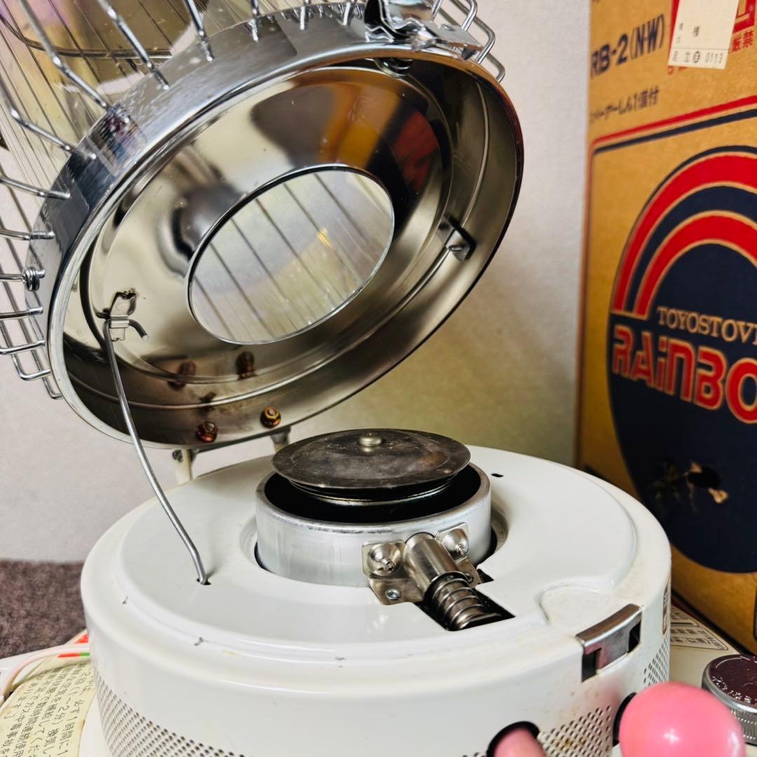 A13早い者勝ち✨トヨトミ レインボー 石油ストーブ　RB-2型 昭和レトロ品