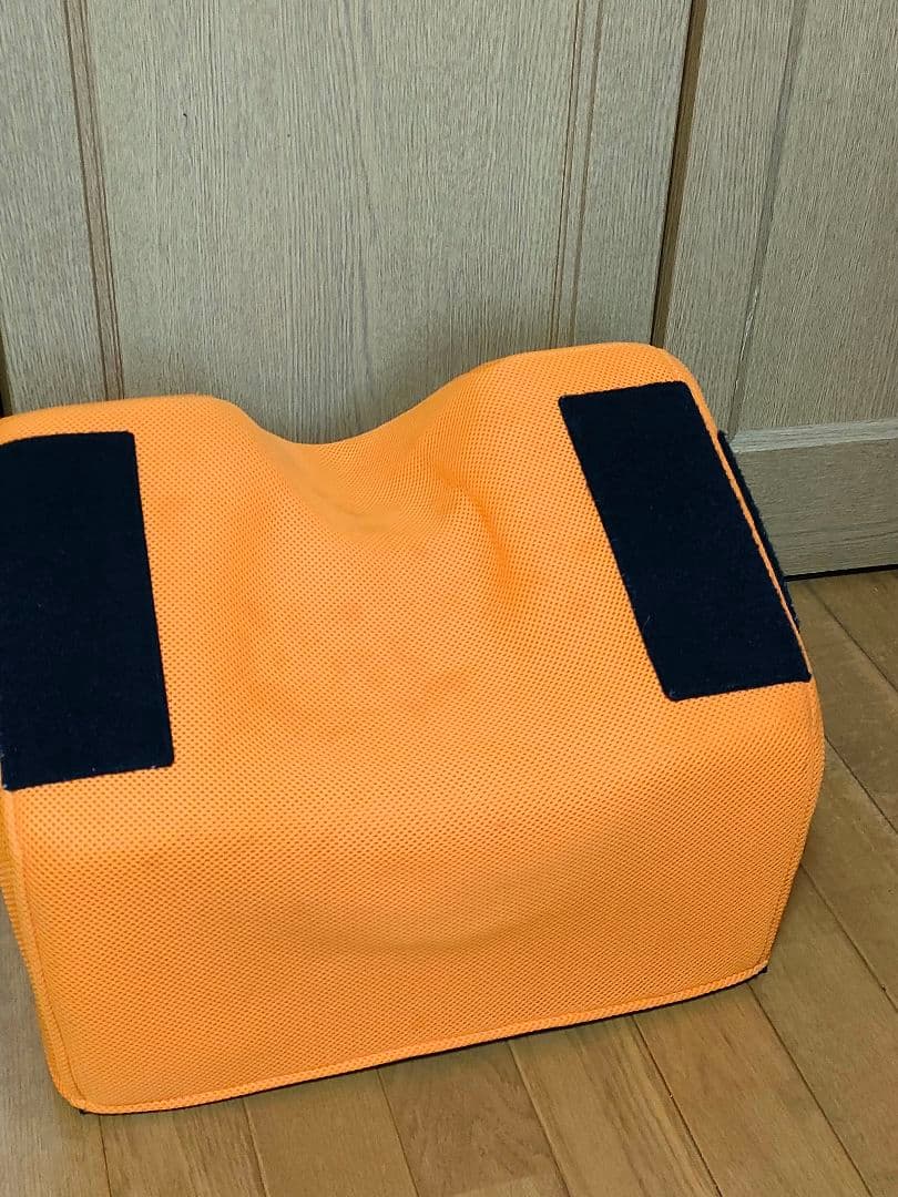 うつ伏せクッション オレンジ 幅約40cm×縦約30cm