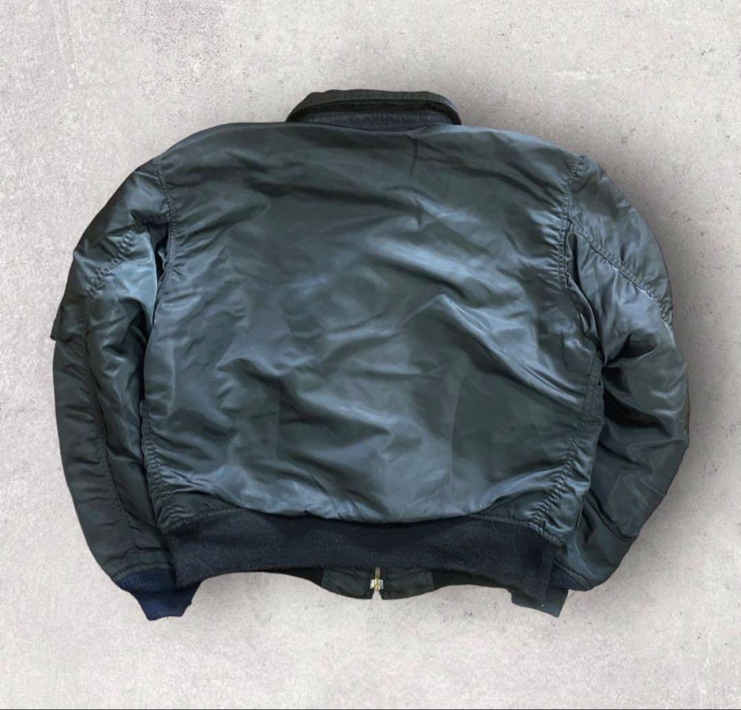 ALPHA USA製 CWU-36/P フライトジャケット ブラック M