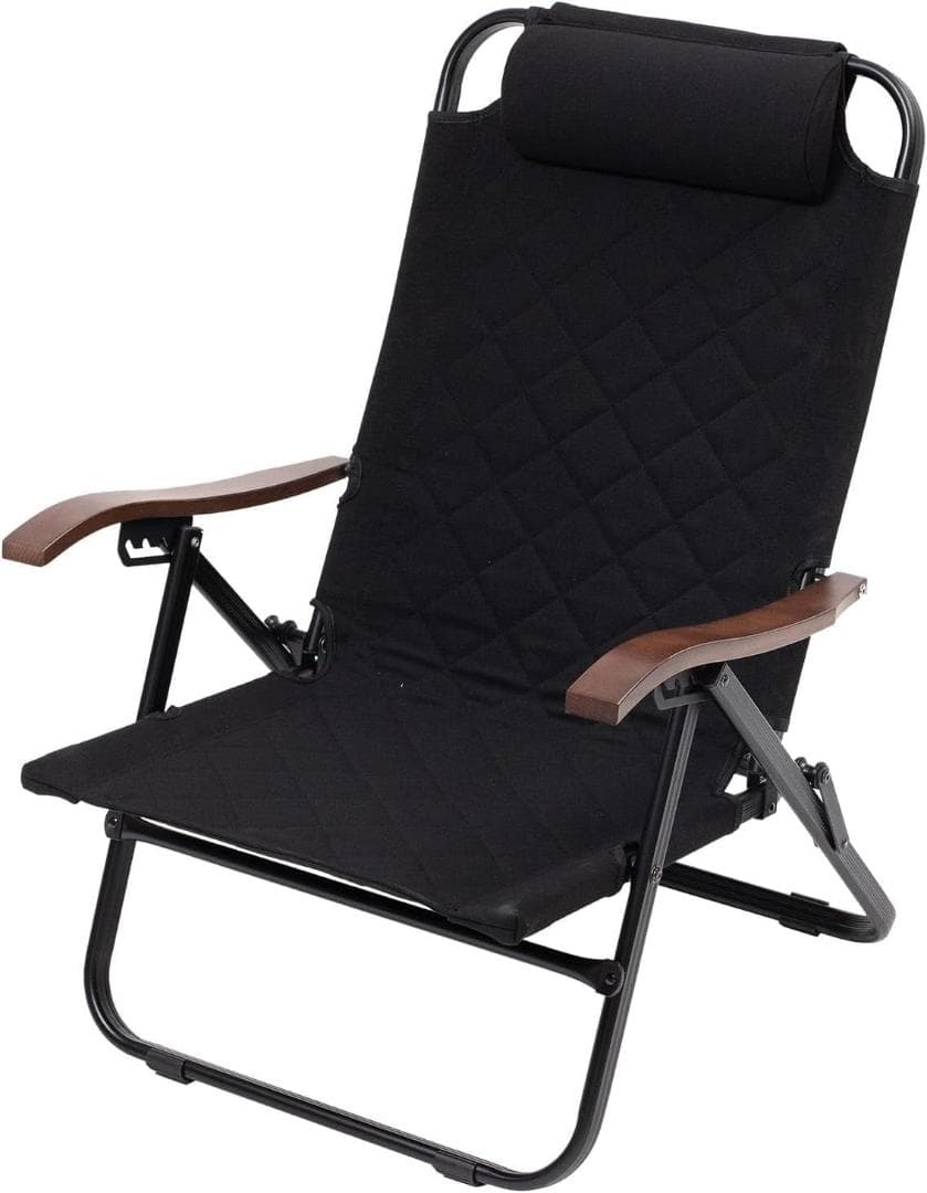 【送料無料】Hilander クライマックスローチェア ブラック