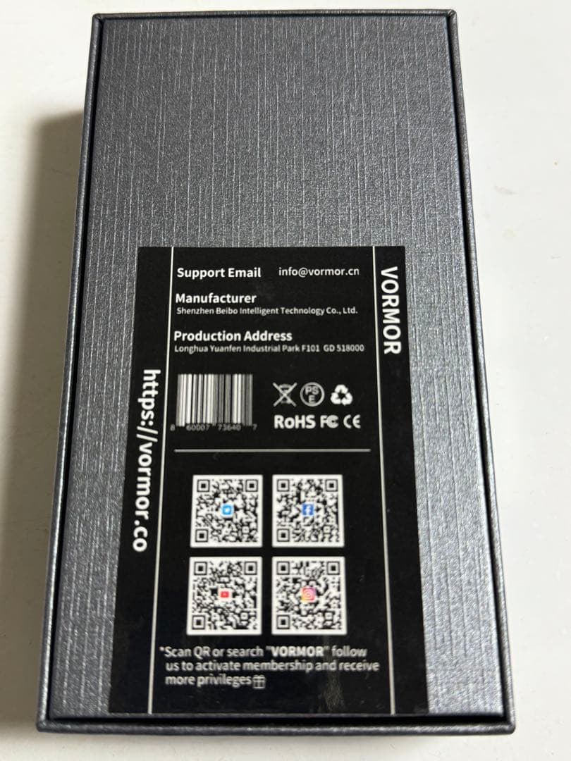 AI 翻訳機 VORMOR A10 283ヵ国137言語対応 音声翻訳機