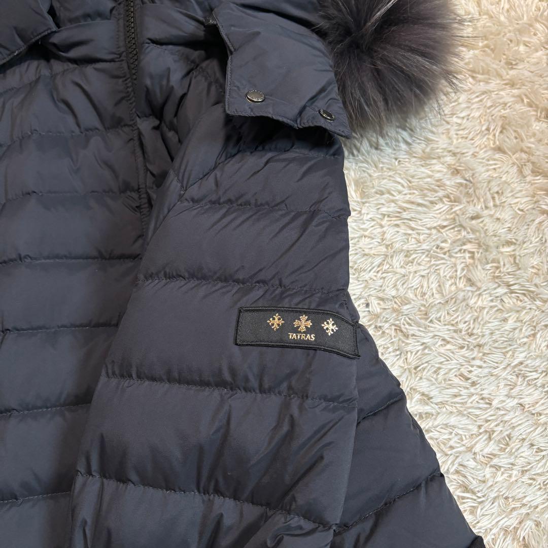 20AW TATRAS VARENA ファーダウンジャケット　ブラック　03