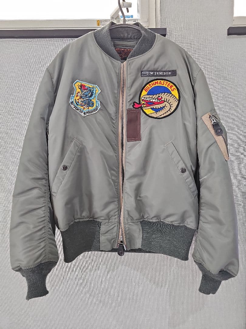 MA-1 フライトジャケット 　 セージグリーン