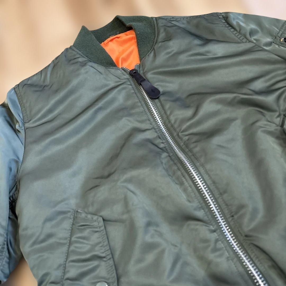 ALPHA MA-1 肉厚　リバーシブル　M