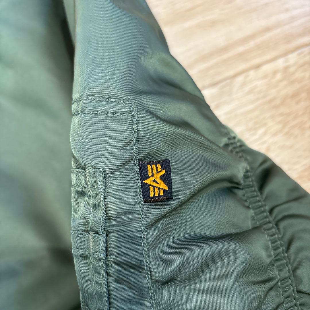 ALPHA MA-1 肉厚　リバーシブル　M