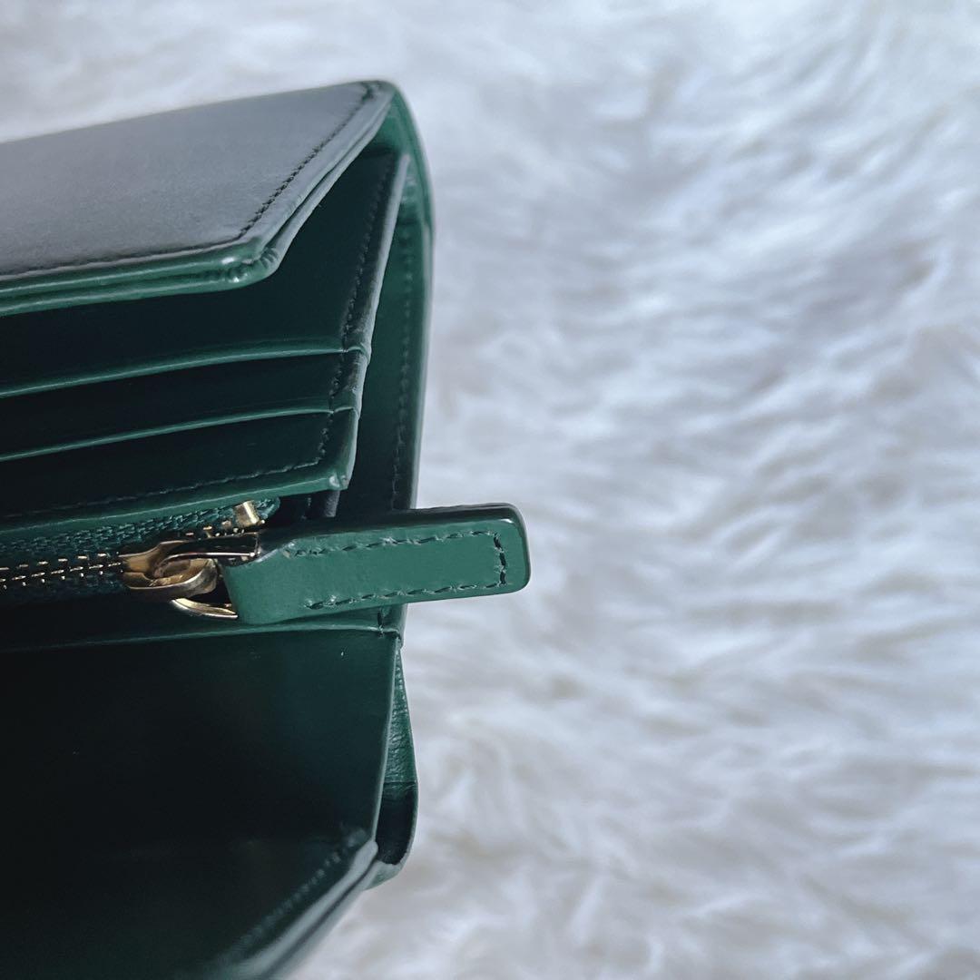 agnès b. VOYAGE 財布 グリーン