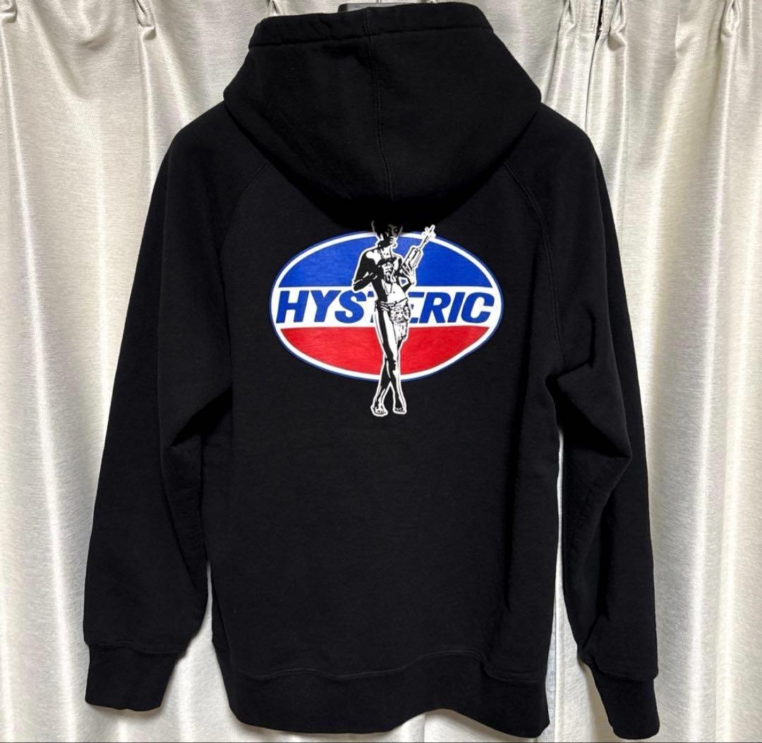 Supreme×HYSTERIC GLAMOUR 17AW パーカー 黒 L