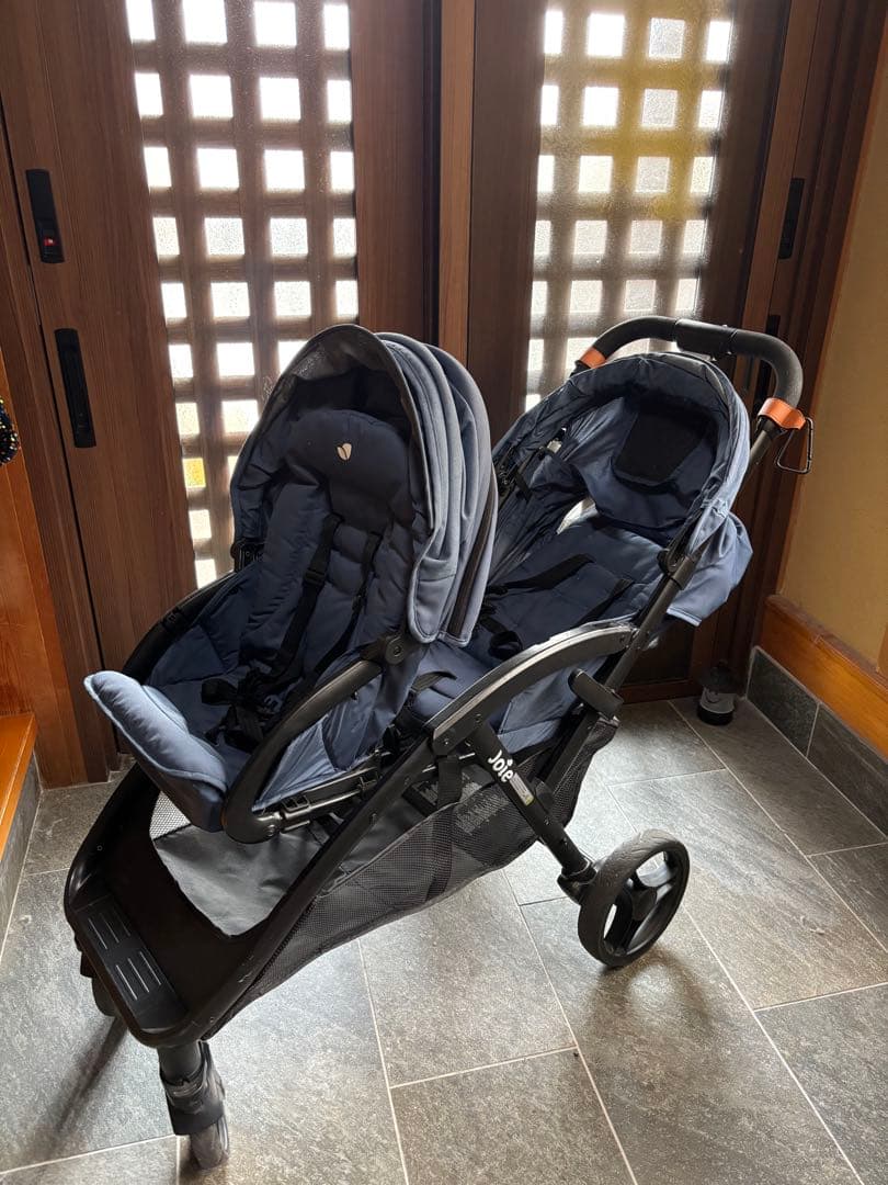 Joie ダブルバギー ネイビー