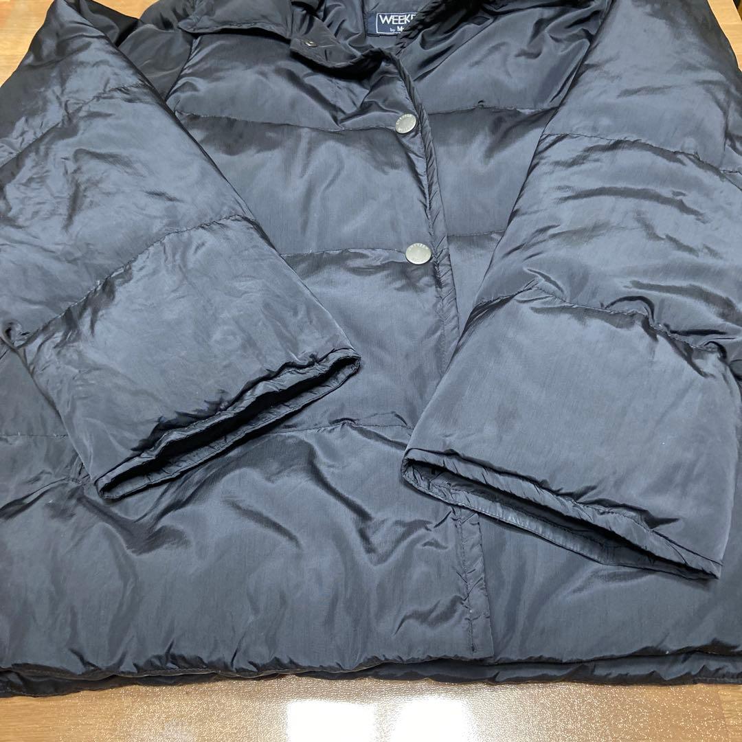 WEEKEND by MaxMara ブラックダウンジャケットハンガリー製 XL
