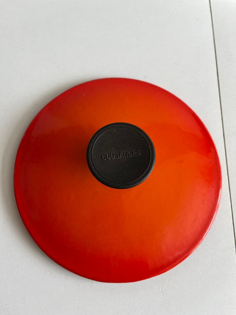 廃盤　希少　クーザンス ソースパン　ミルクパン　16cm オレンジ