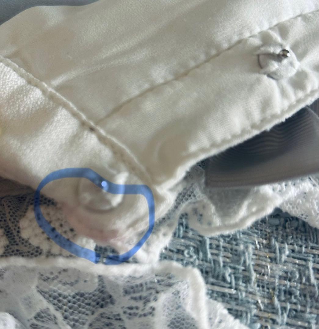 LIZLISA リズリサ 3つリボンツイードセットアップ