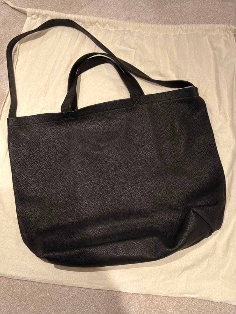 Aeta DA54 DOUBLE FACED SHOULDER TOTE：L