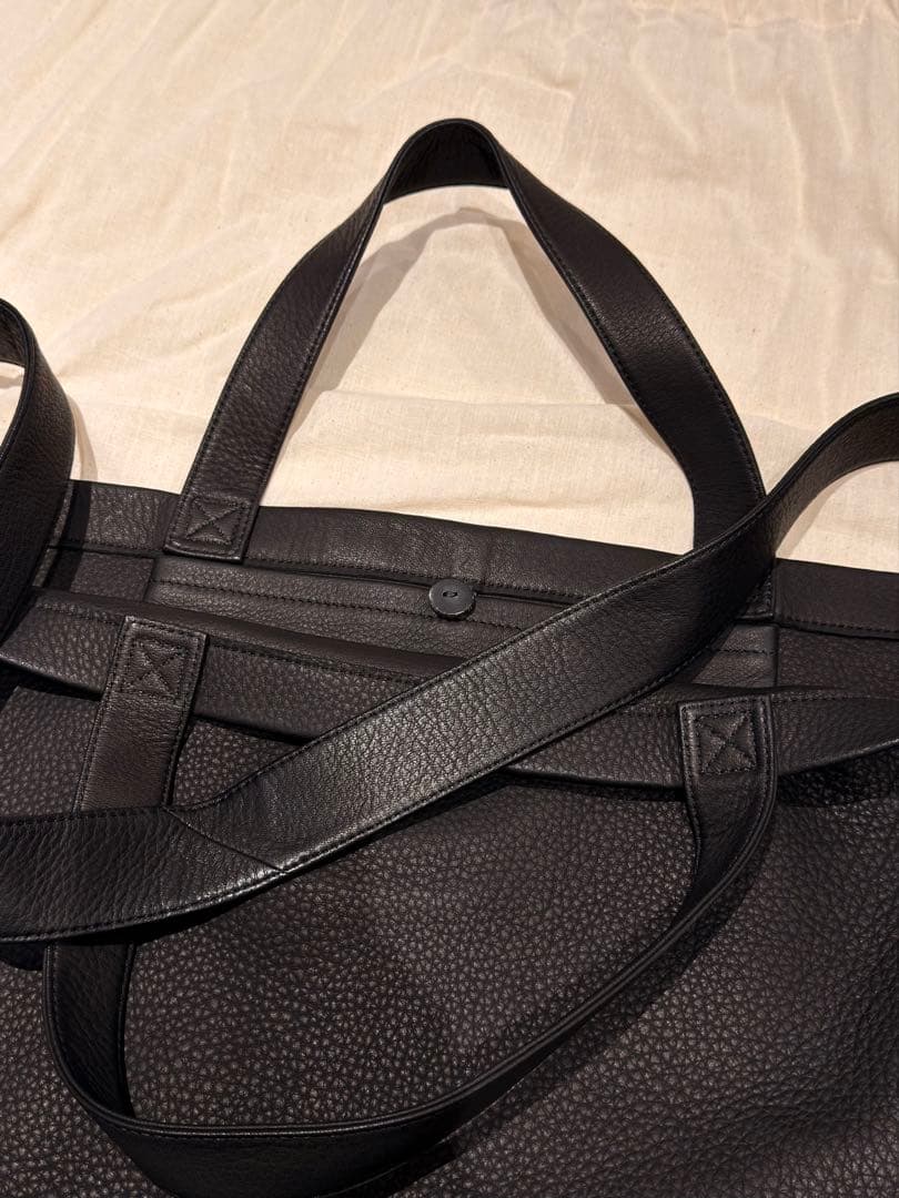 Aeta DA54 DOUBLE FACED SHOULDER TOTE：L