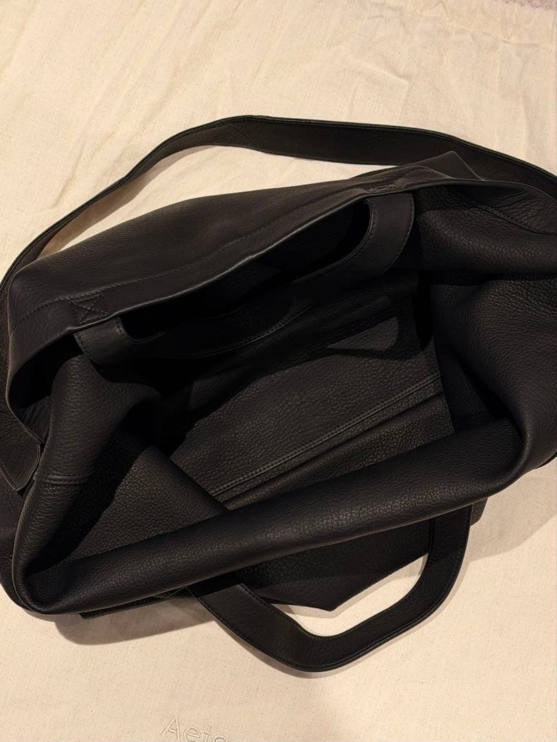 Aeta DA54 DOUBLE FACED SHOULDER TOTE：L